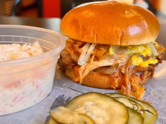 Roasted Pork Sandwich Platter.