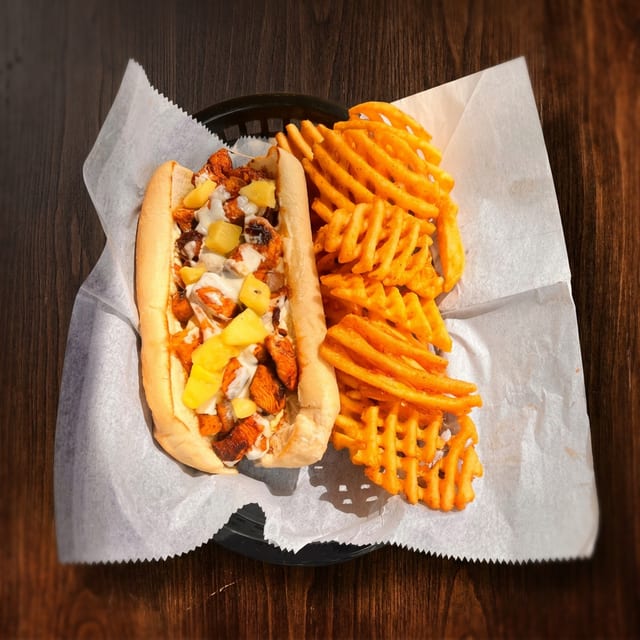 Al Pastor Chicken Grinder Combo.