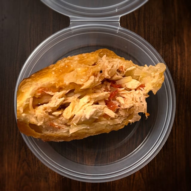 Chicken Picadillo Empanada.